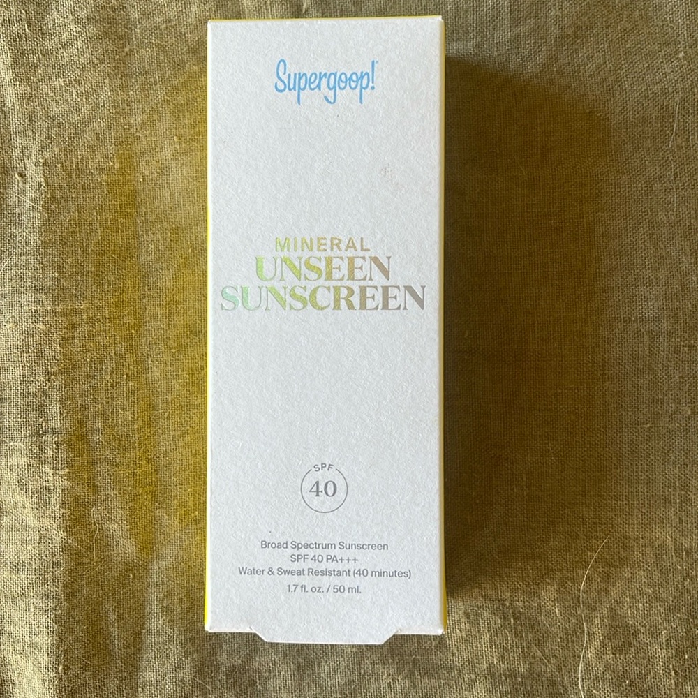 Supergoop! Mineral Unseen Sunscreen